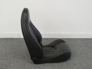 Jaguar X100 XKR XK8 Beifahrersitz Sitz vorn links LHD Leder Schwarz