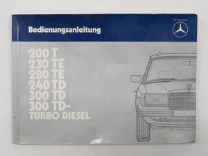 Mercedes Benz S123 Kombi T-Modell Bedienungsanleitung 1235848182