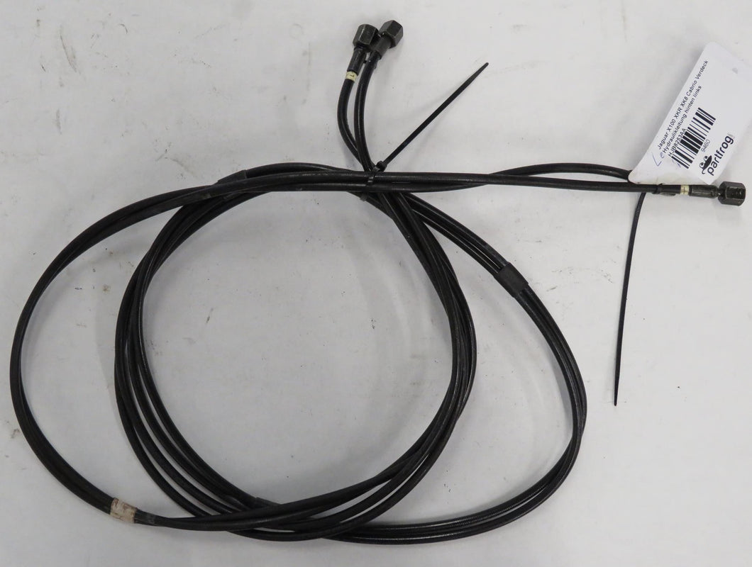 Jaguar X100 XKR XK8 Cabrio Verdeck Hydraulikleitung hinten links HJB8253AA