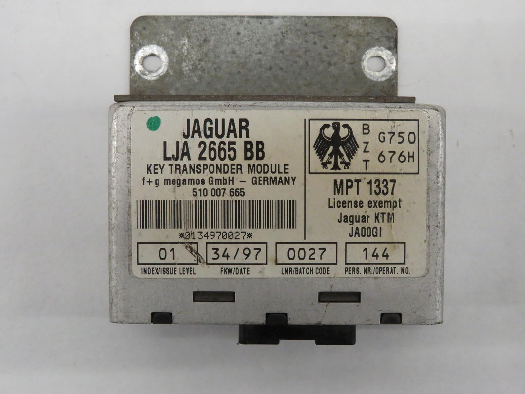 Jaguar X100 XKR XK8 Steuerteil Key Transponder Module LJA2665BB