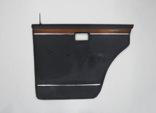 BMW Neue Klasse 1600 1800 2000 Türverkleidung Türpappe hinten rechts blau Holz