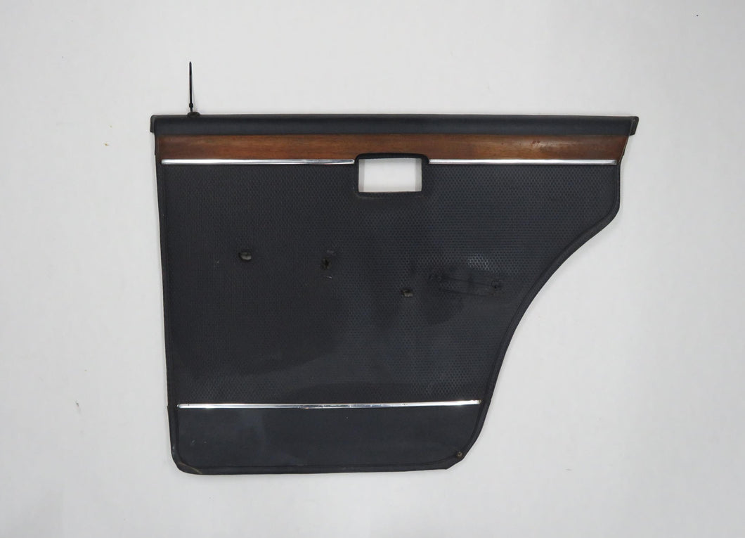 BMW Neue Klasse 1600 1800 2000 Türverkleidung Türpappe hinten rechts blau Holz