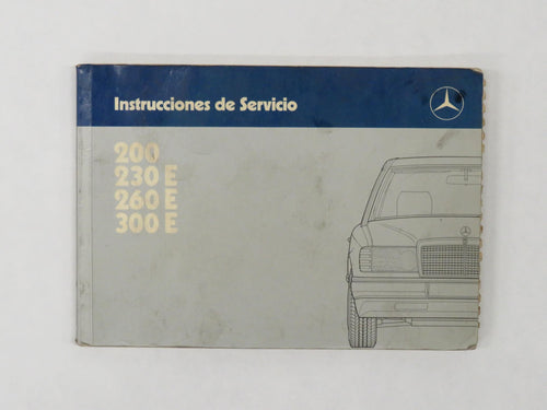 Instrucciones de servicio Mercedes Benz W124 owners manual Spanish 1245843796