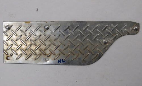 Mitsubishi Pajero L040 Trittbrett Blech Abdeckung Stoßstange hinten links