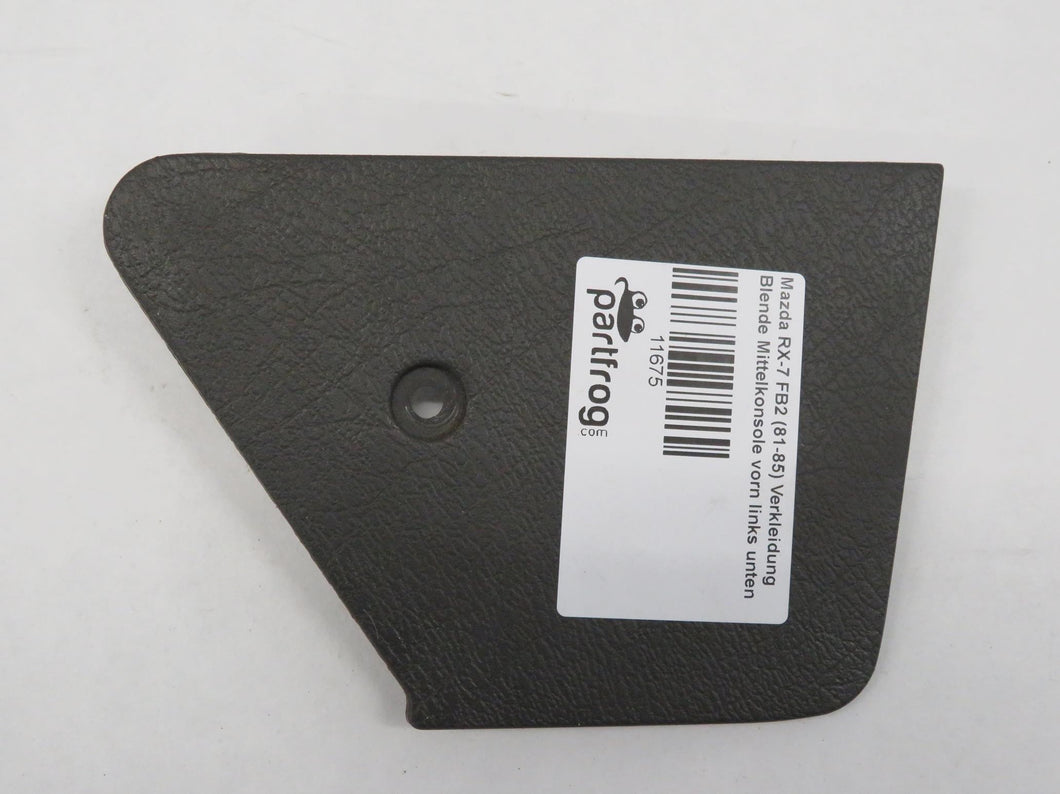 Mazda RX-7 FC (85-91) Verkleidung Blende Mittelkonsole vorn links unten