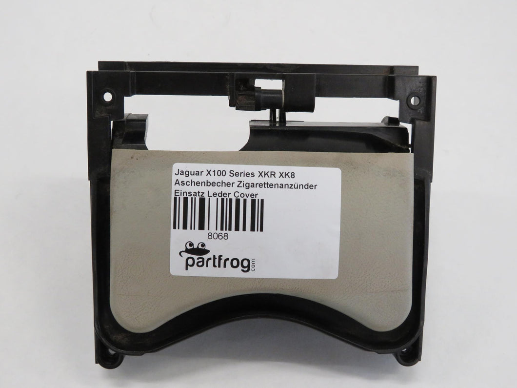 Jaguar X100 Series XKR XK8 Aschenbecher Zigarettenanzünder Einsatz Leder Cover