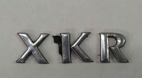 Jaguar X100 XKR Emblem Logo hinten rechts