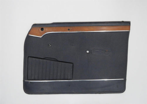 BMW Neue Klasse 1600 1800 2000 Türverkleidung Türpappe vorn rechts  blau Holz