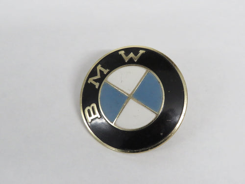 BMW Logo Nr.1 Emblem Plakette Oldtimer mit Ring 82mm Carl Dillenius Pforzheim