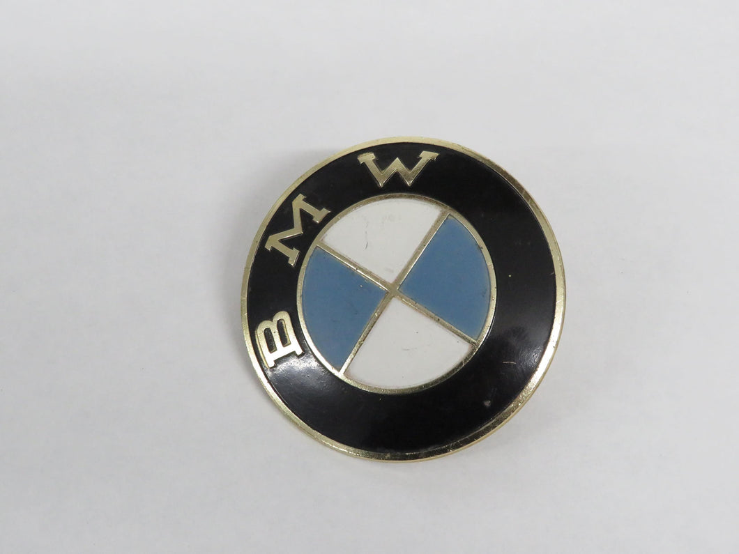 BMW Logo Nr.1 Emblem Plakette Oldtimer mit Ring 82mm Carl Dillenius Pforzheim