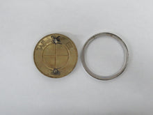 Laden Sie das Bild in den Galerie-Viewer, BMW Logo Nr.1 Emblem Plakette Oldtimer mit Ring 82mm Carl Dillenius Pforzheim