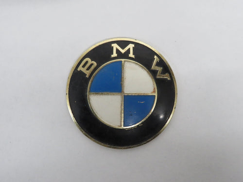 BMW Logo Nr.1 Emblem Plakette Oldtimer mit Ring 82mm Carl Dillenius Pforzheim
