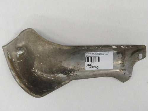 Porsche 928 S4 GT Abstrahlblech Wärmeschutzblech Auspuff vorn rechts 92850492405