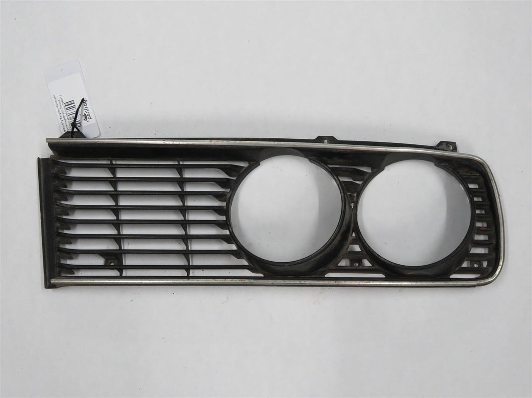 BMW E12 Ziergitter Kühlergrill Scheinwerfergrill Chrome Chromrahmen links 1848113