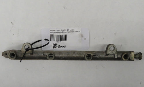 Toyota Celica T18 1.6 STi Leiste Einspritzdüsen Einspritzleiste Fuel Rail Pipe