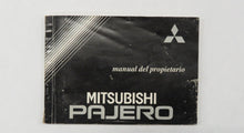 Laden Sie das Bild in den Galerie-Viewer, Mitsubishi Pajero Montero L040 Service Manual Spanish Manual del Propietario