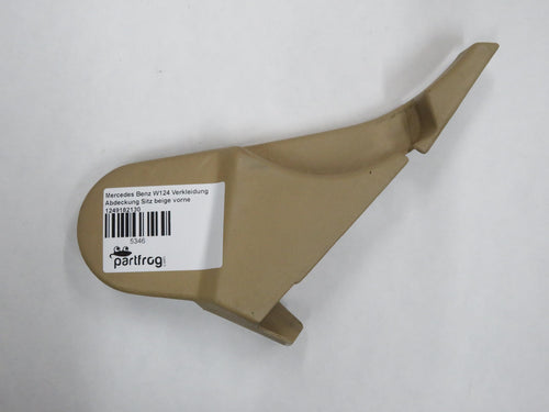 Mercedes Benz W124 Verkleidung Abdeckung Sitz beige vorne 1249182130