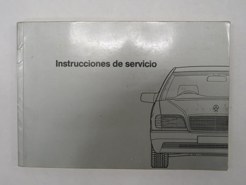 Instrucciones de servicio Mercedes Benz W140 owners manual Spanish 1405840496