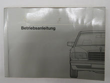 Laden Sie das Bild in den Galerie-Viewer, Mercedes Benz W126 C126 Bedienungsanleitung owners manual 1265840082
