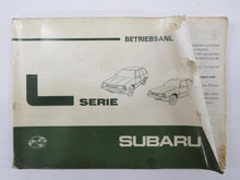 Laden Sie das Bild in den Galerie-Viewer, Subaru L-Serie Leone Bedienungsanleitung 1985