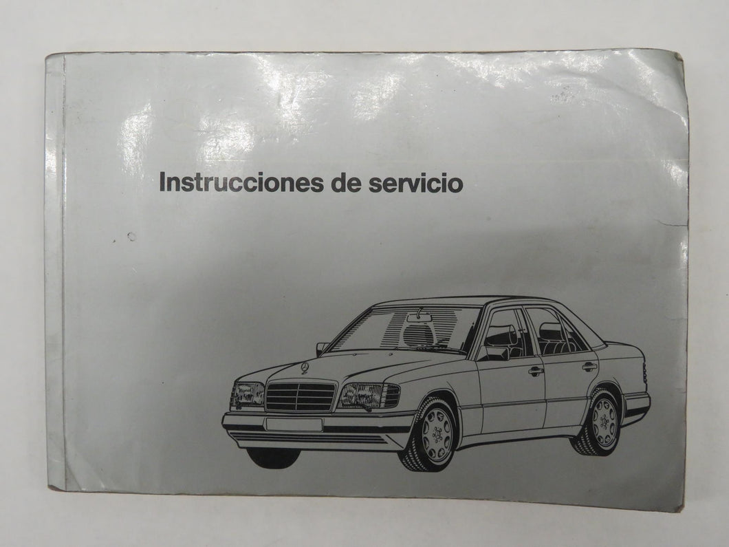 Instrucciones de servicio Mercedes Benz W124 Diesel owners manual Spanish 1245848583