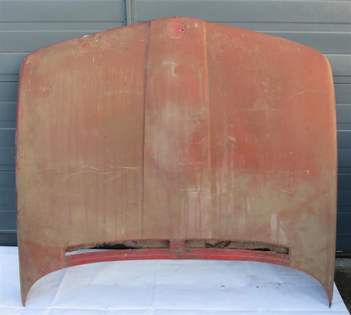 BMW E12 M5 Alpina Motorhaube rot langer Lufteinlass