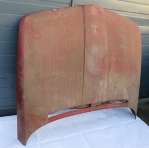 BMW E12 M5 Alpina Motorhaube rot langer Lufteinlass