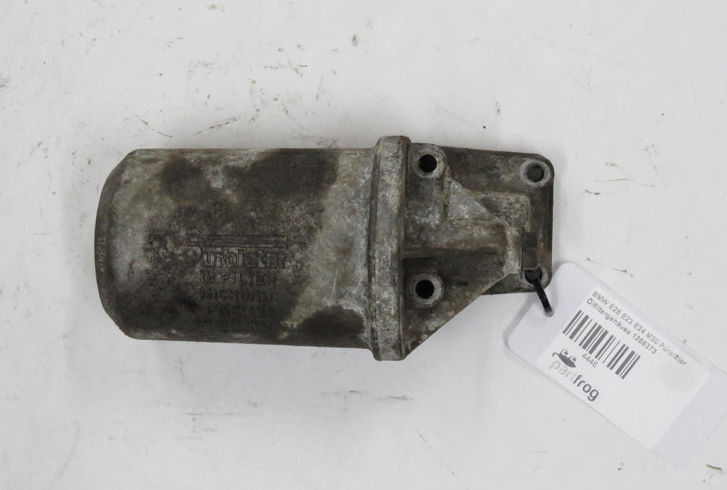 BMW E28 E23 E24 M30 Purolator Ölfiltergehäuse 1266373