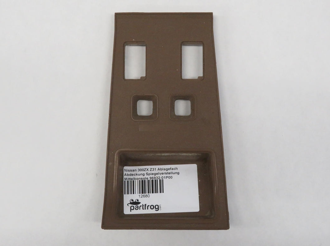 Nissan 300ZX Z31 Ablagefach Abdeckung Spiegelverstellung Mittelkonsole 96932-01P00