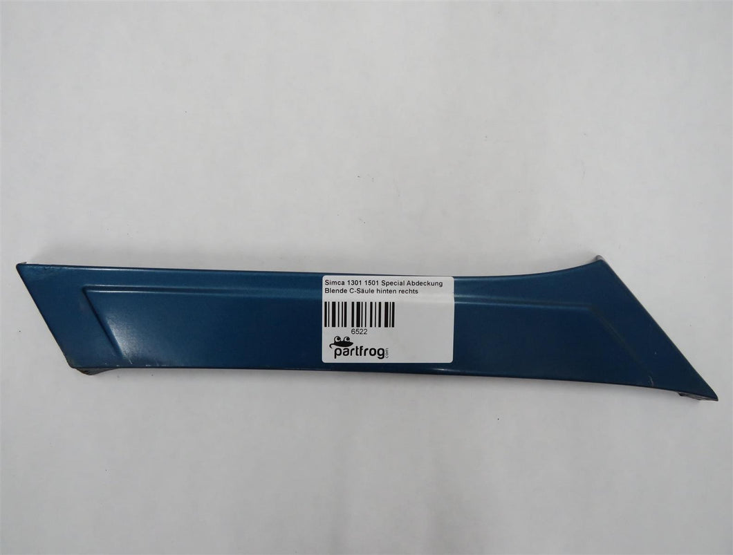 Simca 1301 1501 Special Abdeckung Blende C-Säule hinten rechts