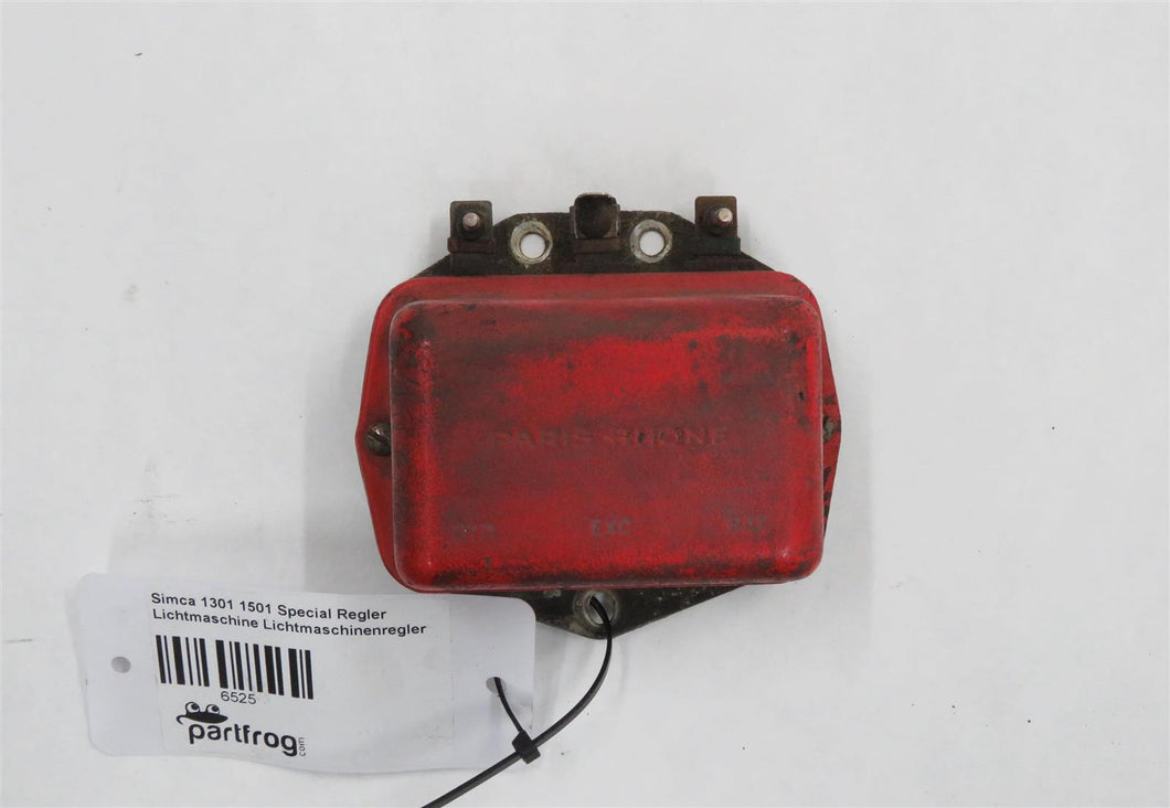 Simca 1301 1501 Special Regler Lichtmaschine Lichtmaschinenregler