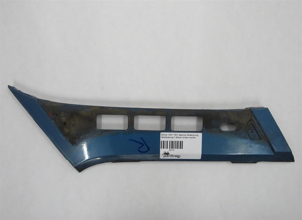 Simca 1301 1501 Special Abdeckung Verkleidung C-Säule hinten rechts