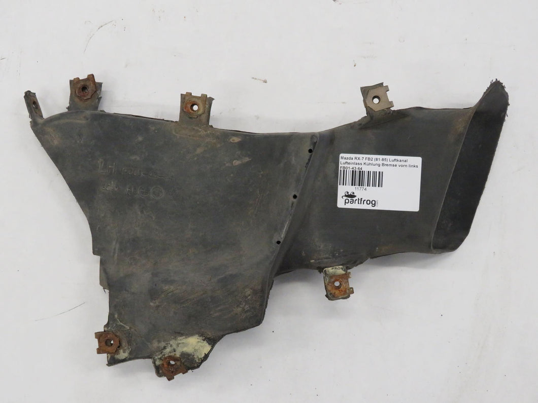 Mazda RX-7 FC (85-91) Luftkanal Lufteinlass Kühlung Bremse vorn links FB01-43-64
