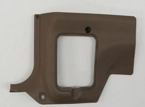 Nissan 300ZX Z31 Abdeckung Seitenverkleidung Fußraum vorn unten links Braun