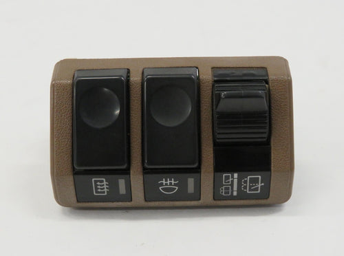 Nissan 300ZX Z31 Schaltereinheit Schalter Armaturenbrett rechts Heckwischer Nebel Braun