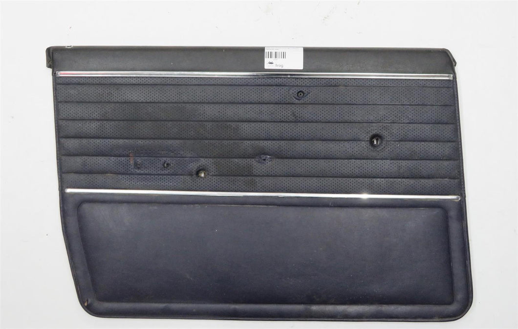 BMW E12 Türverkleidung Türpappe Fahrertür blau vorne links
