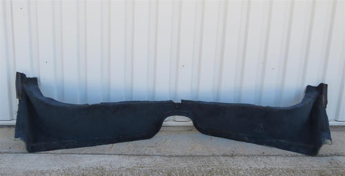 BMW E28 Teppich blau Sitzbank hinten
