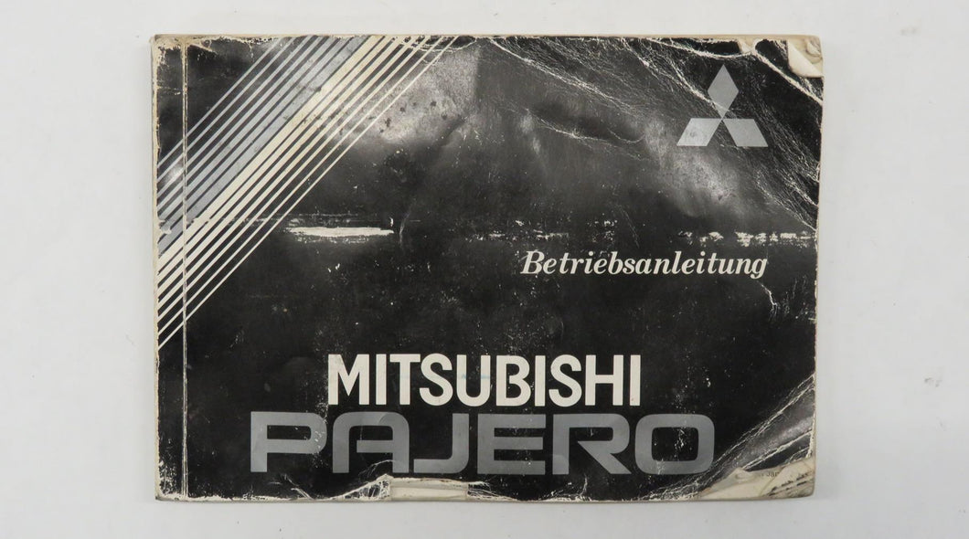 Mitsubishi Pajero Montero L040 Bedienungsanleitung Manual