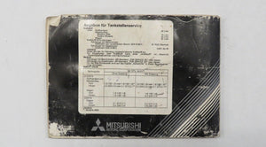 Mitsubishi Pajero Montero L040 Bedienungsanleitung Manual
