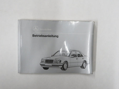 Betriebsanleitung Mercedes Benz W124 E-Klasse 1245841781