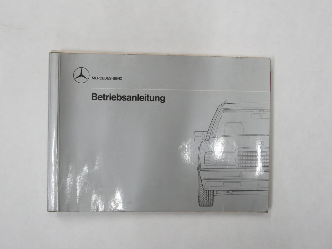 Betriebsanleitung Mercedes Benz S124 Kombi T-Modell 1245849397