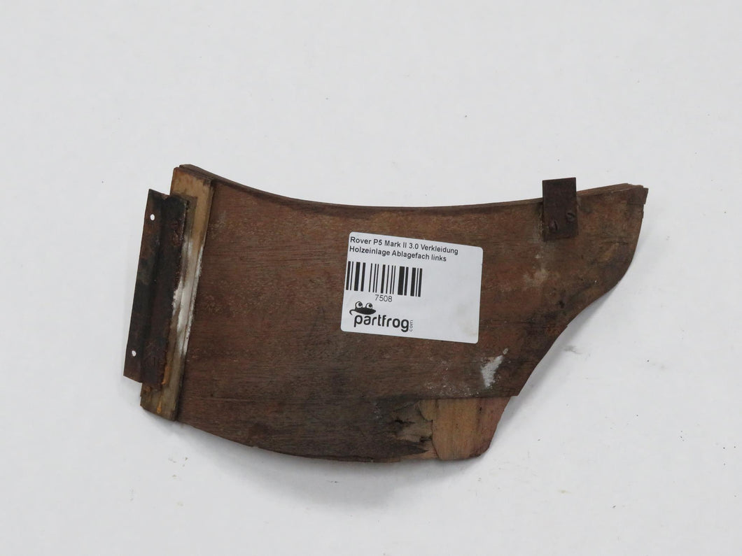 Rover P5 Mark II 3.0 Verkleidung Holzeinlage Ablagefach links