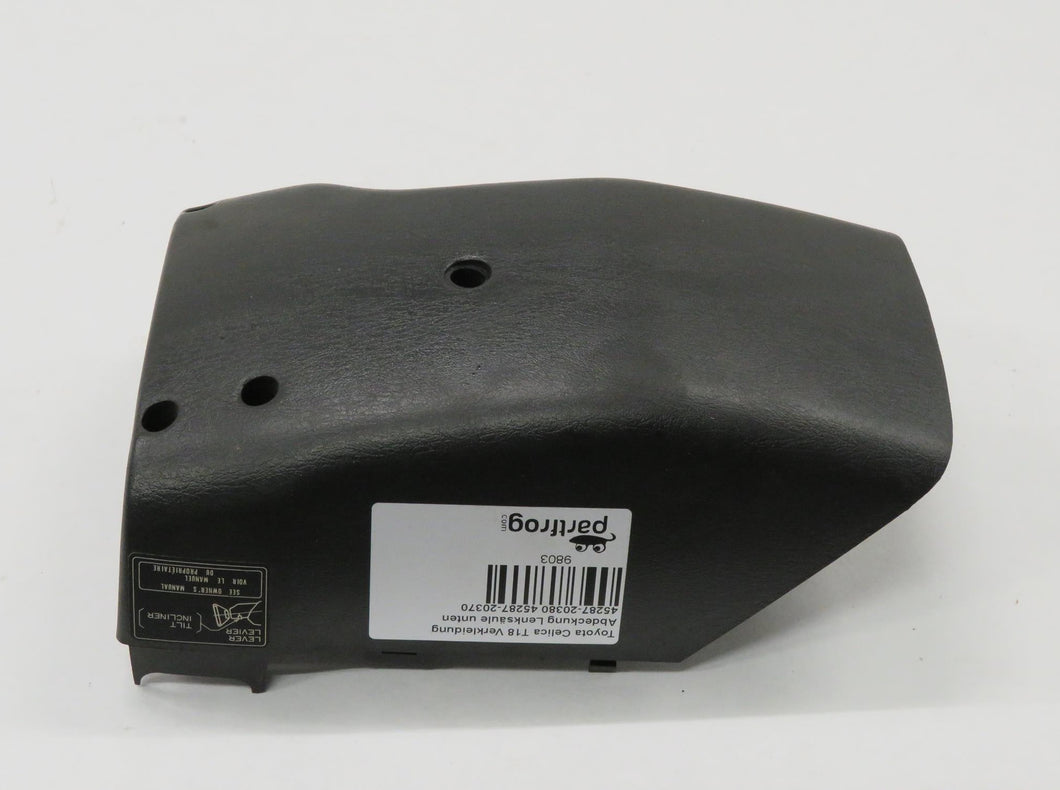 Toyota Celica T18 Verkleidung Abdeckung Lenksäule unten 45287-20380 45287-20370
