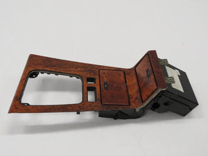 BMW E38 7er Abdeckung Mittelkonsole Ascher Wurzelholz 8156668