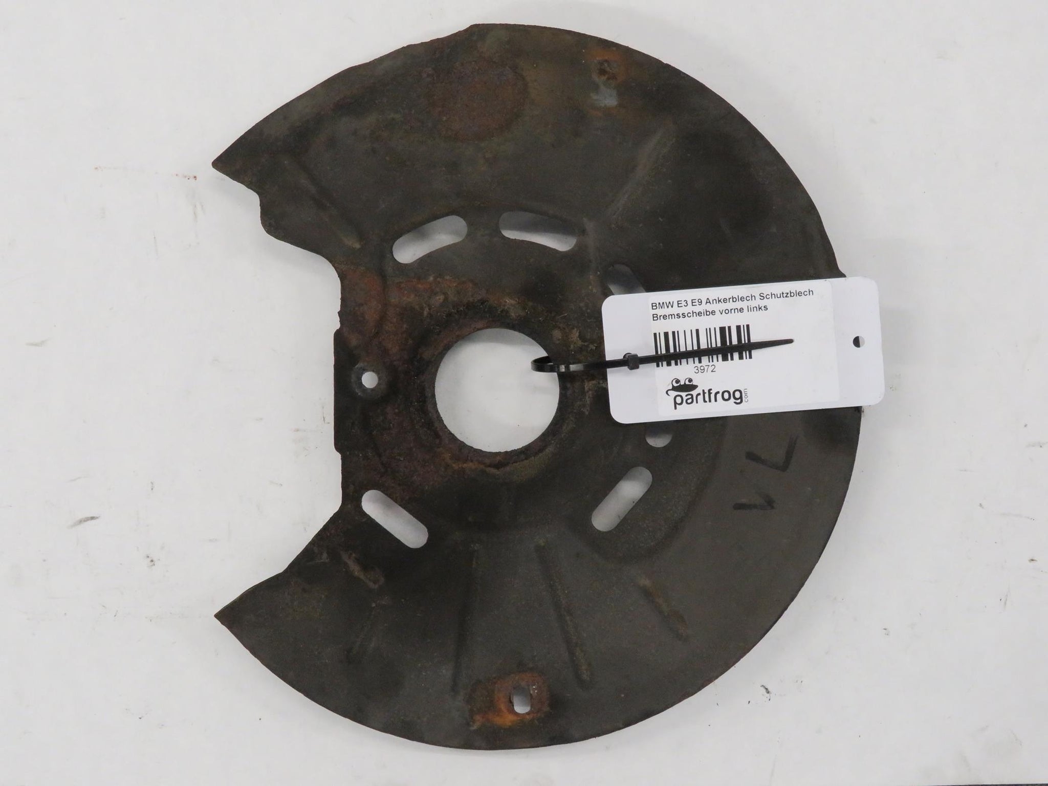 schutzblech bremsscheibe notwendig BMW E3 E9 Ankerblech Schutzblech Bremsscheibe vorne links – PARTFROG