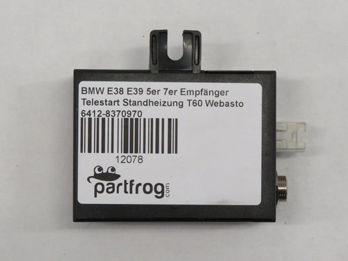 BMW E38 E39 5er 7er  Empfänger Telestart Standheizung T60 Webasto 6412-8370970