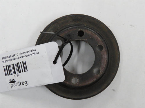 BMW E28 524TD Riemenscheibe Doppelriemenscheibe Servo Klima