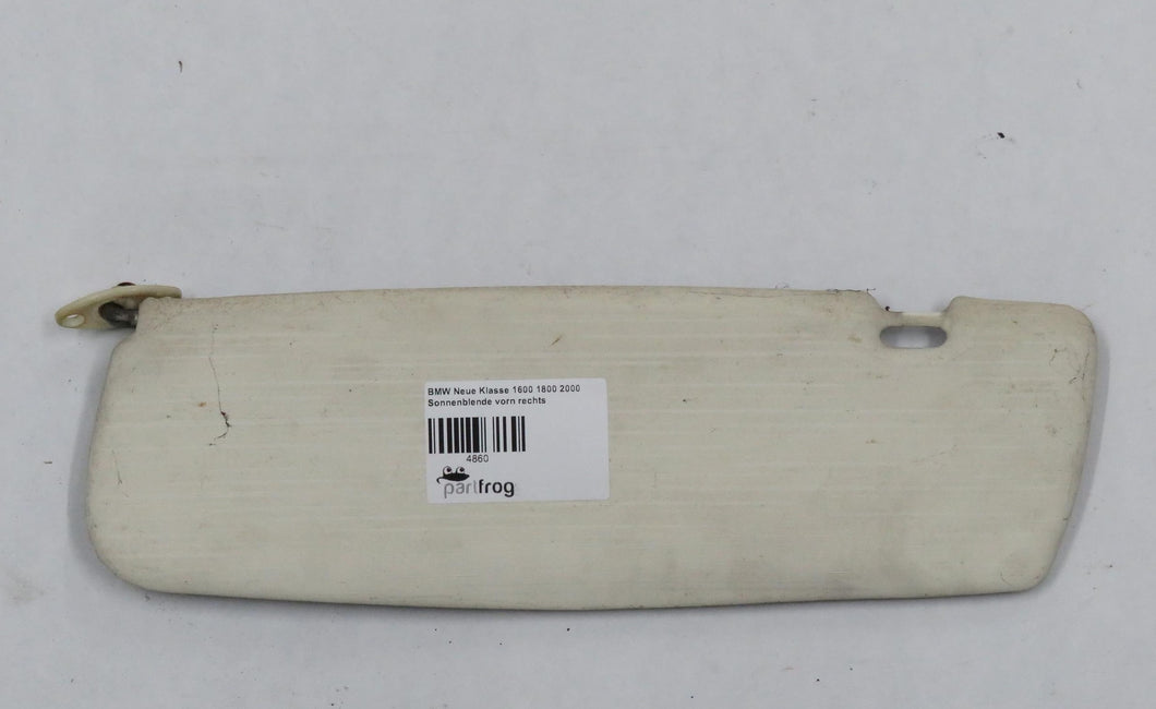 BMW Neue Klasse 1600 1800 2000 Sonnenblende vorn rechts