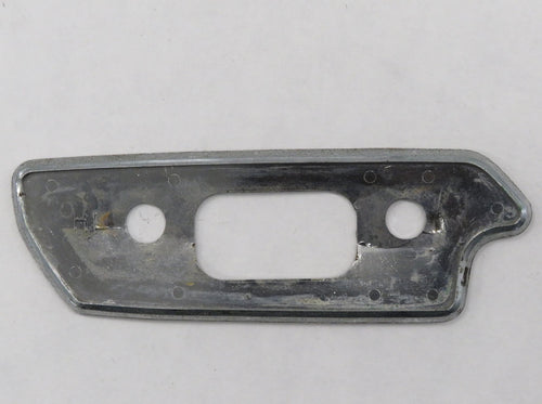 BMW E3 Chromunterlage Zierleiste Türgriff innen Tür hinten links