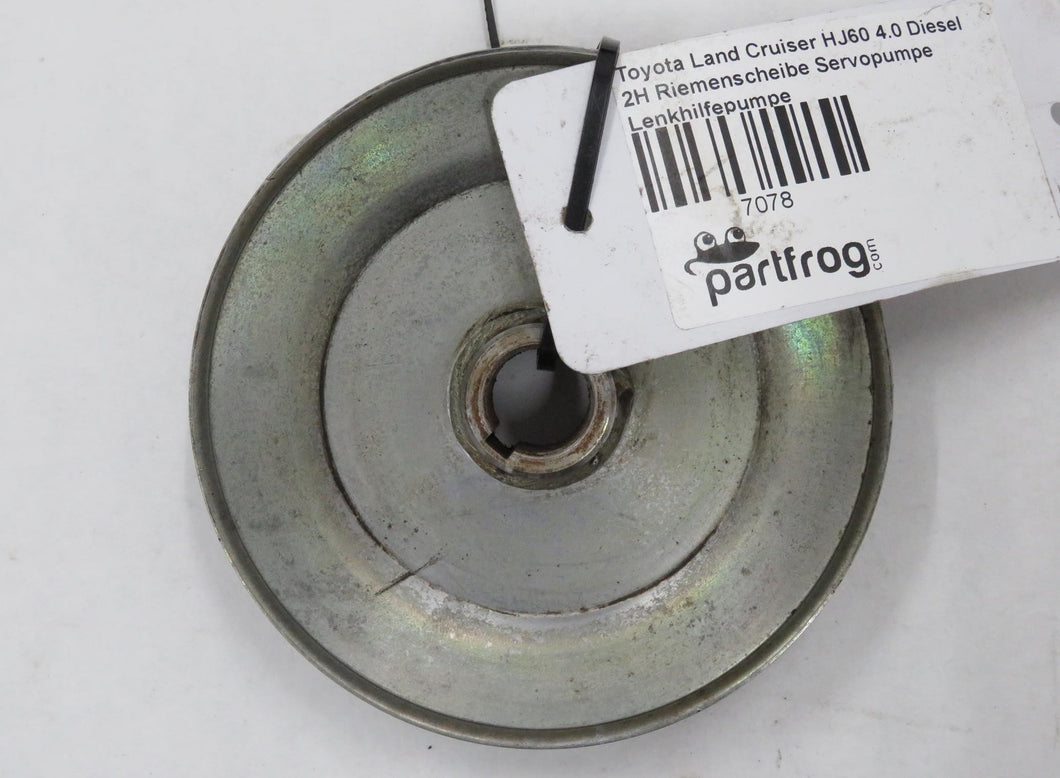Toyota Land Cruiser HJ60 4.0 Diesel 2H Riemenscheibe Servopumpe Lenkhilfepumpe